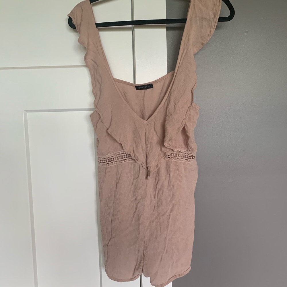 Kendall & Kylie Blush Pink Romper